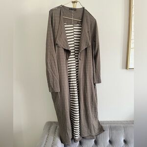 Matthildur minimalist Elegant preppy academy Drape Cardigan size M